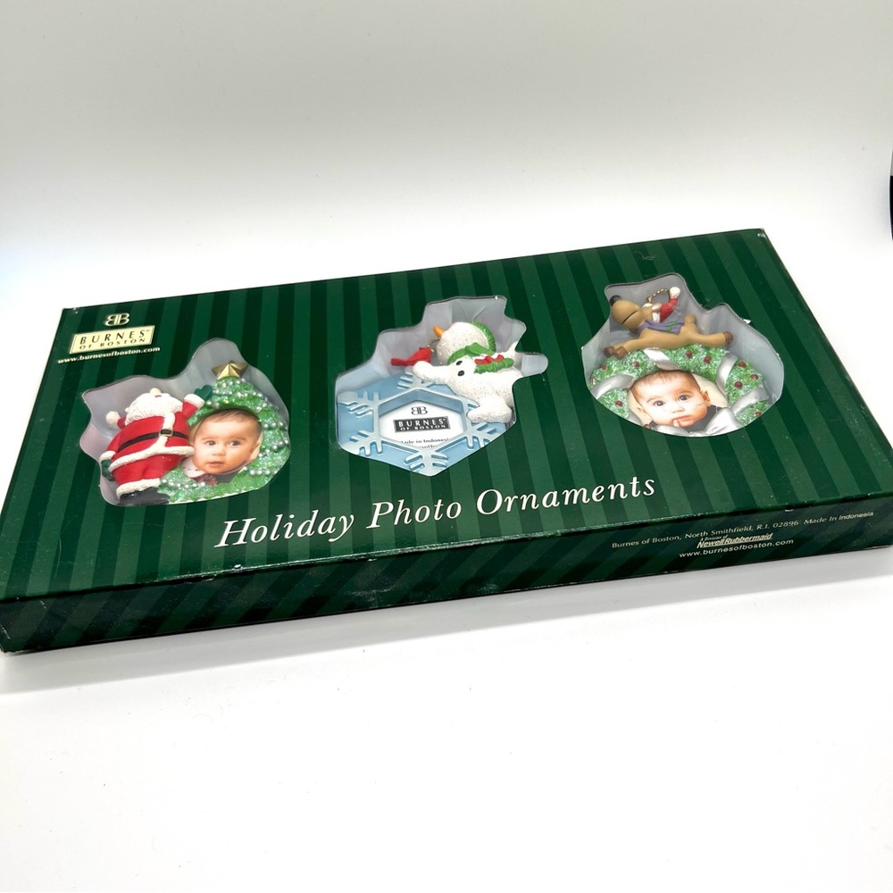 NIP Holiday photo ornaments